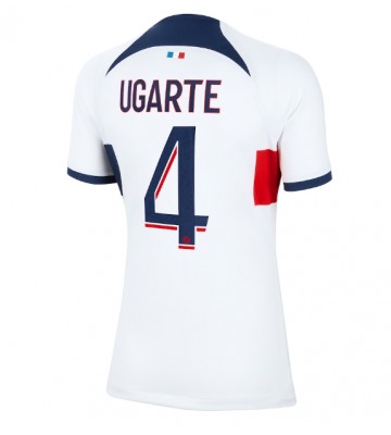 Paris Saint-Germain Manuel Ugarte #4 Bortatröja Dam 2023-24 Kortärmad